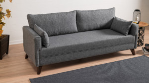 Canapea 3 Locuri Bella Sofa For 3 Pr Gri - Img 3