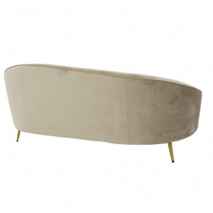 Canapea Amora 3 Locuri Bej 180x81x77 cm - Img 5
