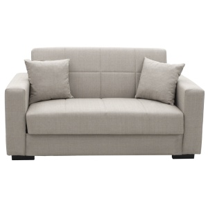 Canapea Extensibila 2 Locuri Vox, gri deschis, 154x82x83 cm - Img 4