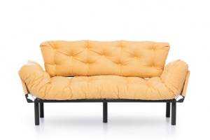 Canapea Extensibila, 3 Locuri Nitta Triple Mustard - Img 13