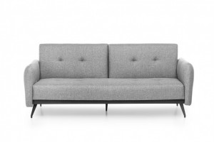 Canapea Extensibila, 3 Locuri Ron Sofabed Gri - Img 7