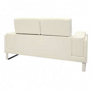 Canapea Shea 2 Locuri Ivory 158x80x87 cm - Img 6