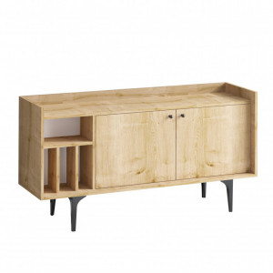 Comoda Model Canopus, Stejar, 150x40x80 cm - Img 4