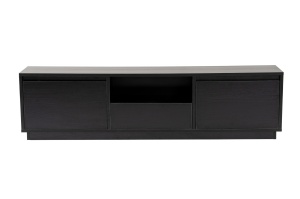Comoda TV Model Vanguard, Lemn Negru - Img 6