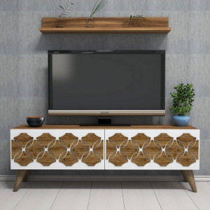 Comoda TV Nisan - Walnut - Img 3
