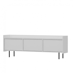 Comoda TV Salvador, Model Atlas, 183.6x63x37 cm, Alb - Img 10