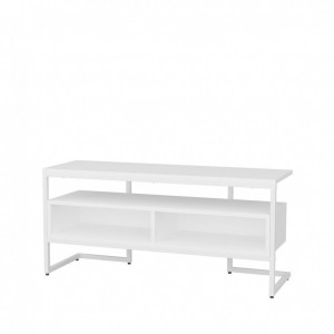 Comoda TV Salvador, Model Merrion, 110x49.9x35 cm, Alb - Img 4