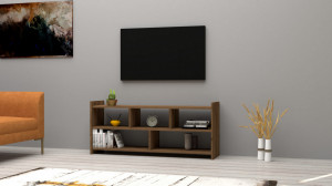 Comoda TV Salvador, Model Pera, 120x55x28 cm, Nuc - Img 2