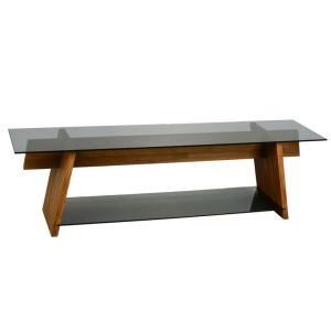 Comoda TV Salvador, Model TV201, 158x45x40 cm, Stejar - Img 10