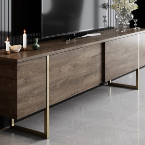 Consola TV Luxe Nuc 180x30x50 cm - Img 3
