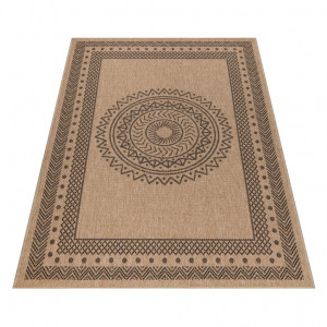 Covor Dhaka Negru V4 240x340 cm - Img 3