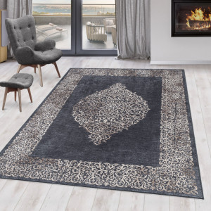 Covor Fiesta Negru V2 120x170 cm - Img 1