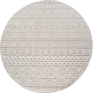 Covor Helix Crem V2, Rotund, D120 cm