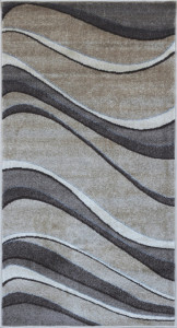 Covor Modern Daffi, Bej / Maro, 160x230 cm - Img 1