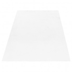 Covor Pouffy V1 Alb 80 x 250cm - Img 3