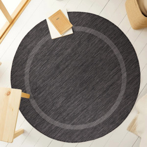 Covor Relax V1 Negru 160 x 160cm - Img 1