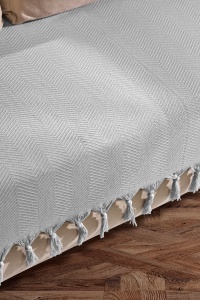 Cuvertura pentru Canapea Model Asya Light Grey - Img 3
