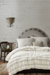 Cuvertura Pled pentru pat dublu Model Apollo Cream