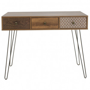 Dulap Boho Walnut 100x50.5x74.5 cm - Img 5