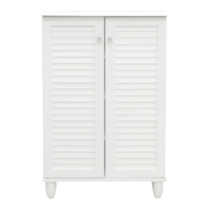 Dulap de pantofi Santo, alb, 60x34.5x91.5 cm - Img 4