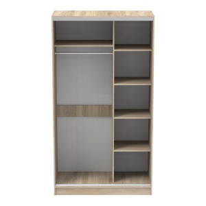Dulap haine Korredor, stejar sonoma, 120x60x220 cm - Img 4
