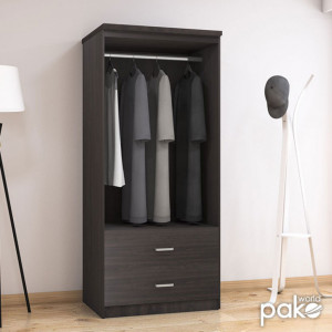 Dulap haine Model Olympus, Wenge, 81x57x183 cm - Img 2