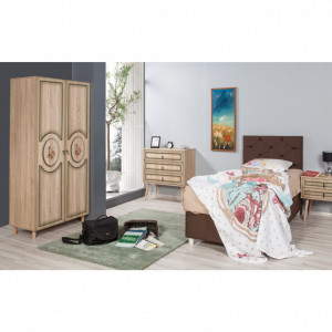 Dulap haine Model Stil, Multicolor, 90x52x192 cm - Img 2