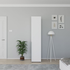 Dulap haine Oryana, alb, 45x62x210 cm - Img 3