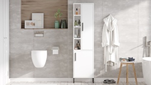 Dulap multifuncțional Model Vı2, Alb - Img 4