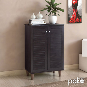 Dulap Pantofi Model Caroline II, Wenge, 60x34.5x91.5 cm - Img 2