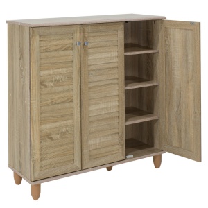 Dulap Pantofi Model Caroline III, Stejar sonoma, 89.5x34.5x91.5 - Img 6