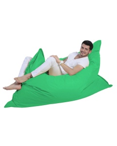 Fotoliu de Grădină tip Bean Bag Model Giant Pillow 140x180, Verde - Img 5