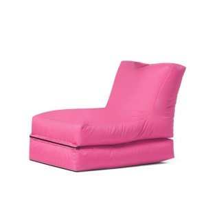 Fotoliu de Grădină tip Bean Bag Model Siesta, Roz - Img 4