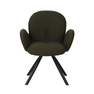 Fotoliu Model Garzele, Verde/Negru, 68x66x82.5 cm - Img 4