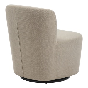 Fotoliu Rotativ Model Swish, Bej, 63x76x76.5 cm - Img 3