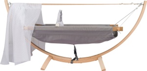 Hamac bebelusi Fethiye Gri 135x56 cm - Img 5