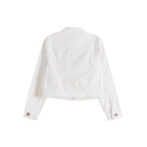 Jacheta alba Newness - Img 2