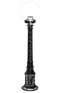 Lampadar de exterior M2BOP Maro 90x20 cm - Img 2