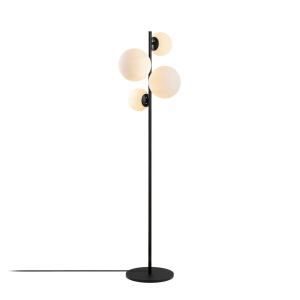 Lampadar Fazli Negru 33x33x162 cm - Img 6