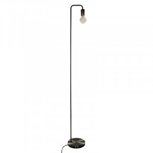 Lampadar Keli E27 40W negru D20x150cm - Img 1