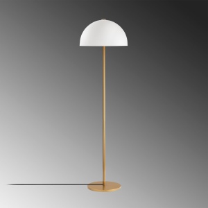 Lampadar Mixed Auriu 40x40x154 cm - Img 4