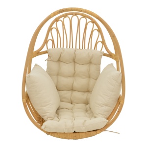 Leagan de Gradina Model Jorg, Natural/Crem, 80x59x105 cm - Img 3