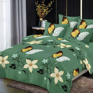 Lenjerie cu elastic 180x200cm, Moonaria, 4 Piese