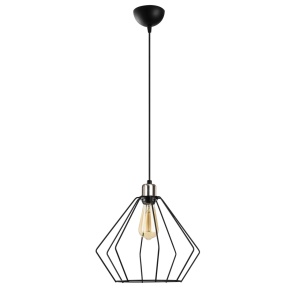 Lustra Maden Negru 33x33x126 cm - Img 2