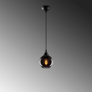 Lustra Smoked Gri 15x15x114 cm - Img 6