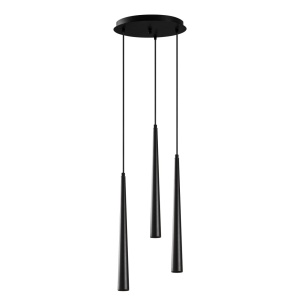Lustra Uğur Negru 33x30x135 cm - Img 2