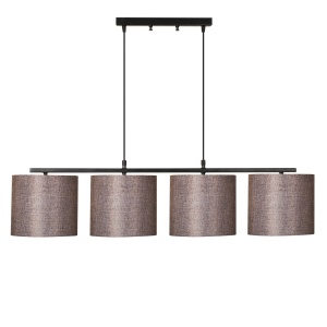 Lustra Valiz Negru 110x25x120 cm - Img 2