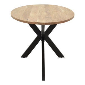 Masă Bonre, natural/negru, 175x96x76 cm - Img 4