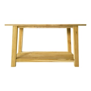 Masă consolă Decoza, natural, 140x40x80 cm - Img 2