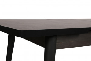 Masa Extensibila Model Samara, 130-160x80x79 cm, Negru - Img 3